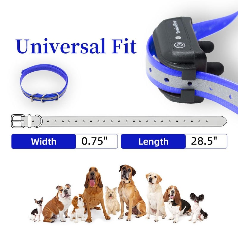 JimysCo EveryPet Universal 27 Â½â€ X Â¾â€ Replacement Band Strap for Dog Training Collar - Adjustable Waterproof TPU for Remote E-Collar, Static/Vibration Shock Trainer, Fits Most Bark Control & Obedience Devices - Image 3